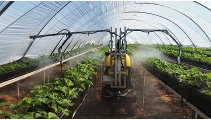 Foto de Robtica agrcola: Nuevo avance en la aplicacin autnoma de fitosanitarios en invernadero