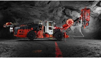 Foto de Sandvik apresenta a primeira perfuradora el�trica do mundo