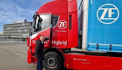 Foto de ZF avanza en la descarbonizacin del transporte pesado con su nueva transmisin hbrida TraXon 2