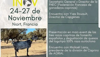 Foto de Cabrandaluca lleva la excelencia caprina espaola a Caprinov en Niort (Francia)