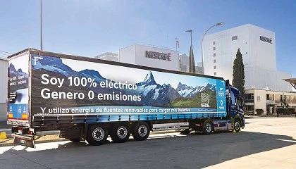 Foto de Nestl reduce 1.400 toneladas anuales de CO₂ en sus rutas de transporte de caf verde