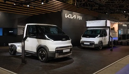 Foto de Kia presenta el nuevo PV5 Chassis Cab y su ecosistema empresarial en SOLUTRANS 2025