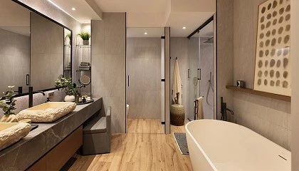 Foto de Un dúplex urbano que combina minimalismo y disfrute