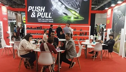 Foto de Panter deja huella en A+A 2025 con su innovadora suela inteligente ‘Push & Pull’