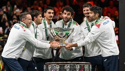 Foto de Joma, protagonista en la Davis Cup 2025