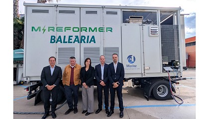 Foto de Baleària integrará un sistema autónomo de generación eléctrica con metanol en el ferry eléctrico ‘Cap de Barbaria’