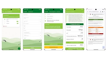 Foto de Una app para la caracterizacin de los estircoles de granjas de vacuno de carne