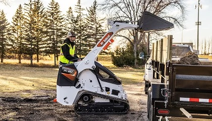 Foto de Bobcat lanza su minicargadora de orugas más potente: la MT120