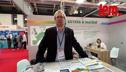 Foto de Michael Lerch, Industry Manager Coatings & Plastics de Keyser & Mackay, en Paint & Coatings 2025