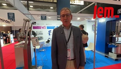 Foto de Carlos Pacha, director comercial de Oliver + Batlle, en Paint & Coatings 2025