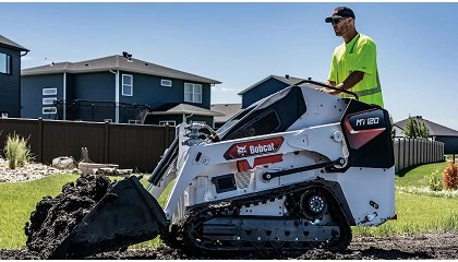 Foto de Bobcat lana a sua mini carregadora de rastos mais potente: a MT120