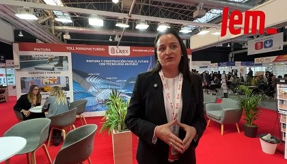 Foto de Arancha Albors, directora de Operaciones de Laiex, en Paint & Coatings 2025