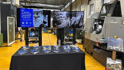 Foto de Iscar Ibrica muestra sus nuevas estrategias para un mecanizado productivo
