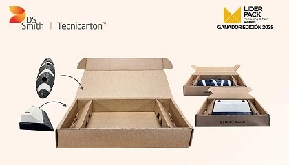 Foto de DS Smith Tecnicarton y Zicla desarrollan un embalaje 100% sostenible para proteger separadores de carril bici con componentes electrnicos