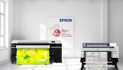 Foto de Epson presenta en C!Print Madrid 2026 la nueva impresora DTF SureColor G6000 y se potencia la personalizacin
