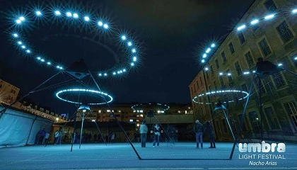 Foto de Luz que une es el lema de la 5 edicin de Umbra Light Festival