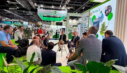 Foto de El stand de Bornay en Genera, punto de encuentro para mostrar su apuesta conjunta por las energías avanzadas