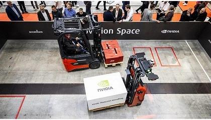 Foto de Linde, Nvidia e Accenture desenvolvem 'armaz�m virtual' que prev� e resolve problemas em tempo real