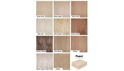 Foto de Paged Plywood presenta Paged FreePly y Paged FreePly Nature, contrachapados de nueva generacin con bajas emisiones