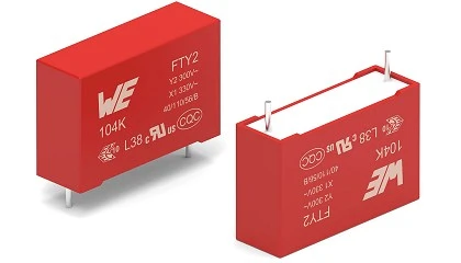 Foto de Wrth Elektronik presenta condensadores de film para la supresin de interferencias