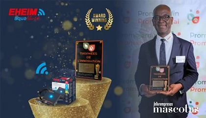 Foto de EHEIM gana el Trophe dOr de lInnovation 2025 por el aquaAlert+e