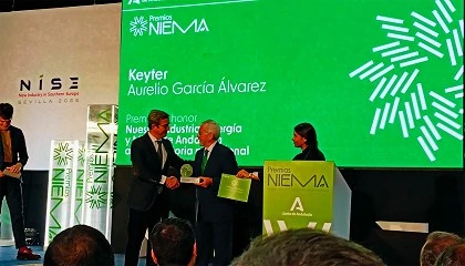 Foto de Aurelio Garca, presidente de Keyter Group, recibe el Premio Nuestra Industria, Energa y Minas de Andaluca a la Trayectoria Profesional