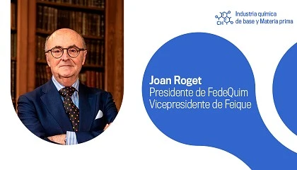 Foto de Entrevista a Joan Roget, presidente de la Federación Empresarial Catalana del Sector Químico (FedeQuim)