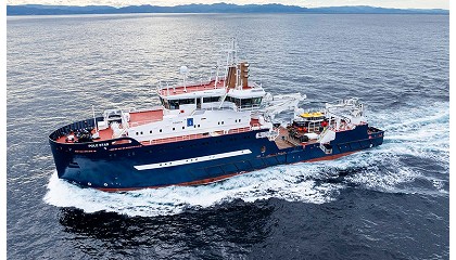 Foto de Gond�n entrega el buque 'Pole Star' a la Northern Lighthouse Board