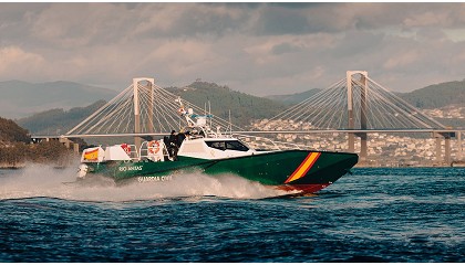 Foto de Aister entrega a la Guardia Civil la sexta interceptora HS60, la �R�o Antas�