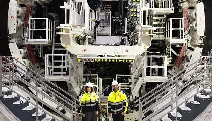 Foto de Arranca el montaje de la tuneladora Mayrit para ampliar la Línea 11 del Metro de Madrid