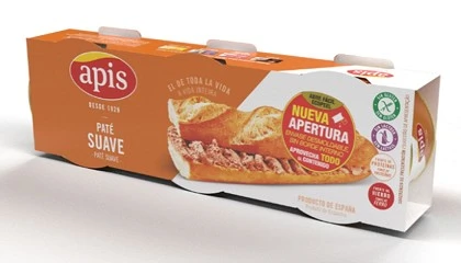 Picture of Apis introduce Ecopeel, un envase desmoldable y sostenible para su gama de patés