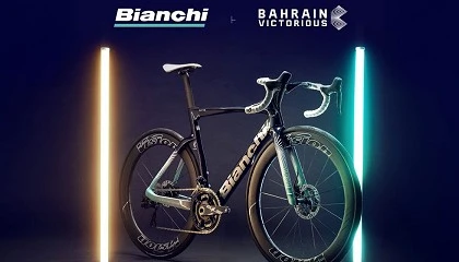 Foto de Bianchi ser nuevo partner tcnico de Team Bahrain Victorious a partir de 2026