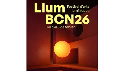 Foto de Llum BCN 2026 explora nuevos paisajes nocturnos en el espacio pblico
