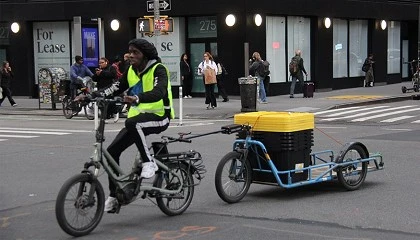 Foto de Las e-cargo bikes de Tern consiguen grandes cifras en flotas de reparto de Nueva York