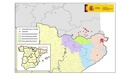 Foto de Los casos de dermatosis en Francia se convierten en la amenaza tras mes y medio sin focos en España
