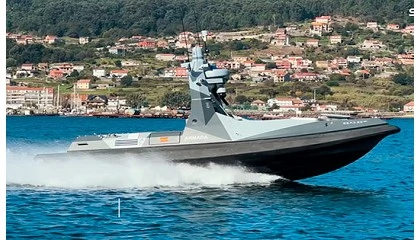 Foto de La Armada recibe el Sead 23, el USV desarrollado por Zelenza que refuerza sus capacidades tácticas