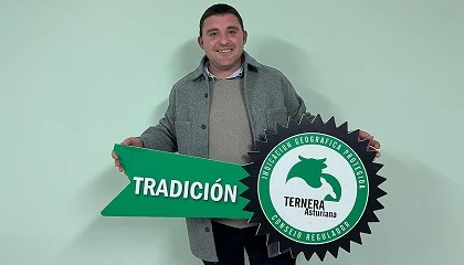 Foto de Luis Fernando Martínez Barbón, nuevo presidente de la IGP Ternera Asturiana