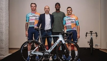 Foto de SCOTT, partner oficial del nuevo NSN Cycling Team