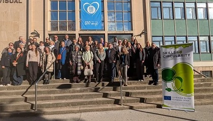 Foto de Tèxtils.CAT refuerza su red europea para fomentar la circularidad de la industria textil mediante Skills4Circularity