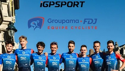 Foto de iGPSPORT se une al Groupama-FDJ Cycling Team y debuta en las Grandes Vueltas
