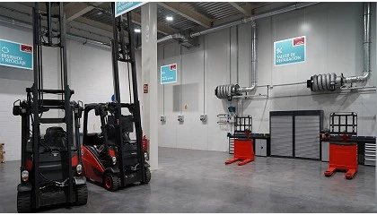 Photo de Linde Material Handling Ib�rica inaugura su nuevo centro en Mercabarna