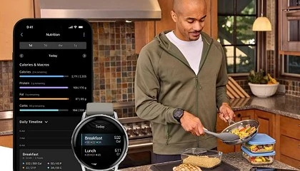Foto de Mantente al día con tus objetivos nutricionales gracias a Garmin Connect+