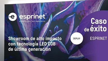 Foto de Hikvision transforma el showroom de Esprinet con una pantalla LED COB de alta precisi�n visual