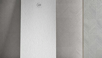 Foto de Fiora presenta el aligerado plato de ducha Silex Titan