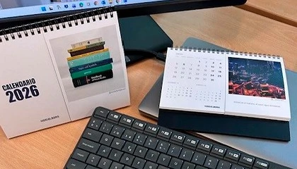 Foto de Heidelberg Spain presenta la nueva edici�n de su calendario de sobremesa Johnny Gut para 2026