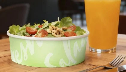 Foto de Un estudio compara la huella de carbono de bandejas para comida para llevar de cart�n y pl�stico