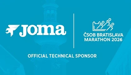 Foto de Joma refuerza su compromiso con el running con el ČSOB Bratislava Marathon
