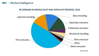 Foto de El polietileno gana peso en Oriente Medio y �frica impulsado por factores demogr�ficos y econ�micos