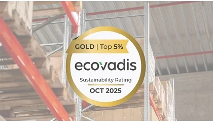 Foto de AR Racking renueva la medalla EcoVadis Gold 2025 por tercer a�o consecutivo