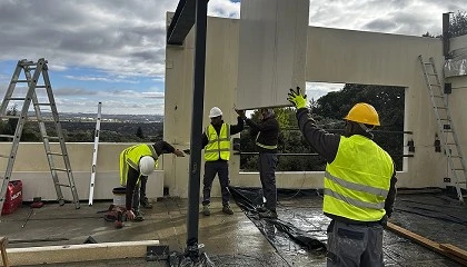 Fotografia de Prevenci�n de riesgos laborales en la construccion industrializada